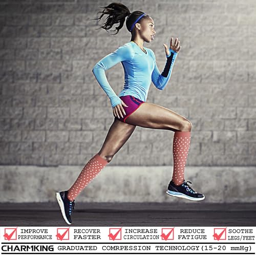 Image of Compression Socks (7 Pairs), 15-20 mmhg is BEST Graduated Athletic & Medical for Men & Women, Running, Flight, Travel, Nurses, Pregnant - Boost Performance, Blood Circulation