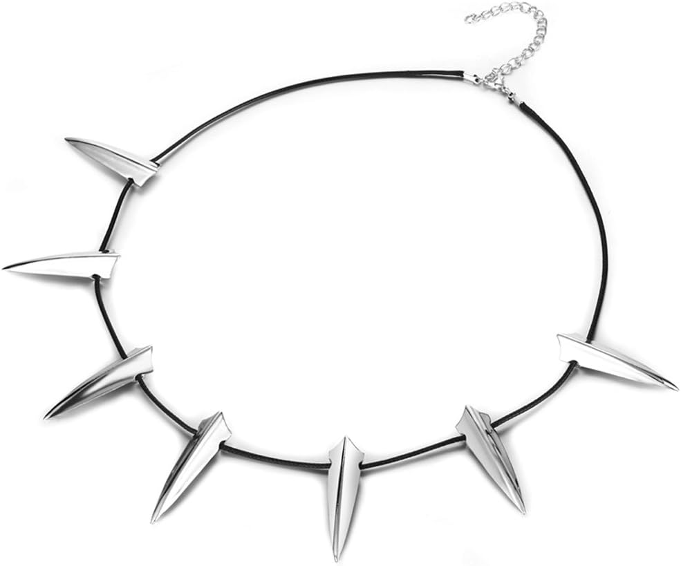 Men's&Women's Gold Plated Black Panther Choker Necklace Cosplay Wakanda King T'Challa Pendnat Necklace