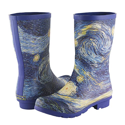 Galleria's Women's Mid-Calf Rain Boots