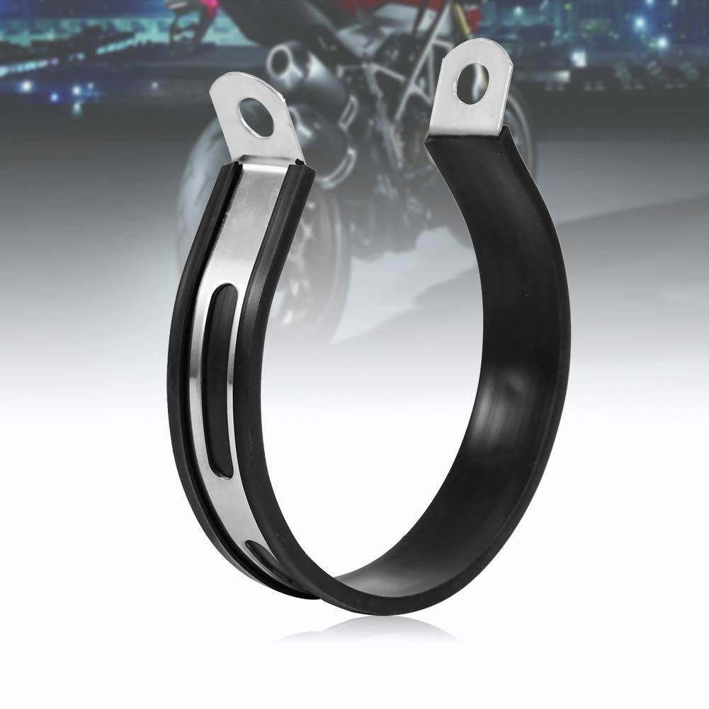 Gancio Per Staffa Di Scarico Moto - Clip Universale In Acciaio Inossidabile - Foto 5