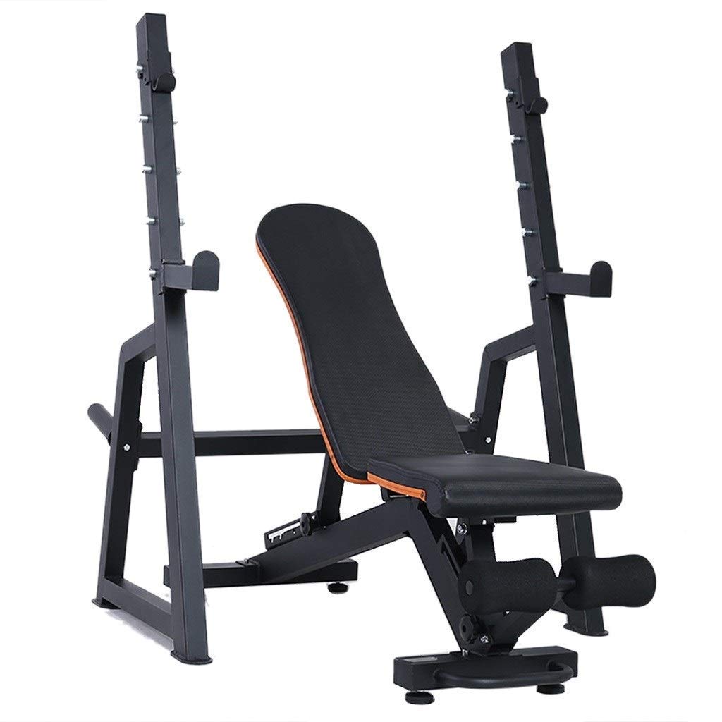 SaryEdge Squat Rack Weight Bench Bench Press Rack Barbell Rack Commercial Fitness Equipment Multi-Function Sports Equipment,