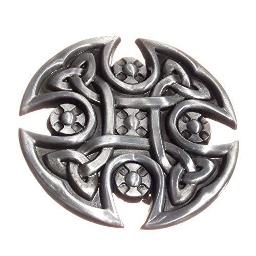 Piratenladen Boucle Croix celtique avec tribal, celtique