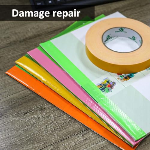 Image of BOMEI PACK Green Duct Tape 1inch, Heavy Duty Strong Waterproof Industrial Color Duct Tape 9.0mil x 60yds for Packing and Repairing
