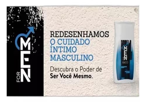 Combo Sabonete Líquido Racco 180ml + Desodorante Intimo Jato Seco For Men Racco 100ml