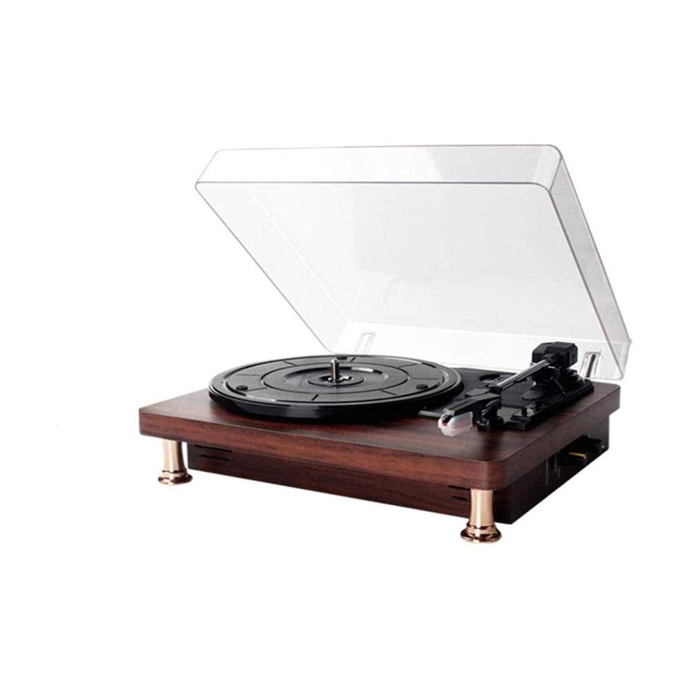 Giradischi a Cinghia con connettività Wireless, preamplificatore Phono Integrato, Giradischi Stereo in Vinile con Uscita Digitale USB, 33 o 45 Giri al Minuto