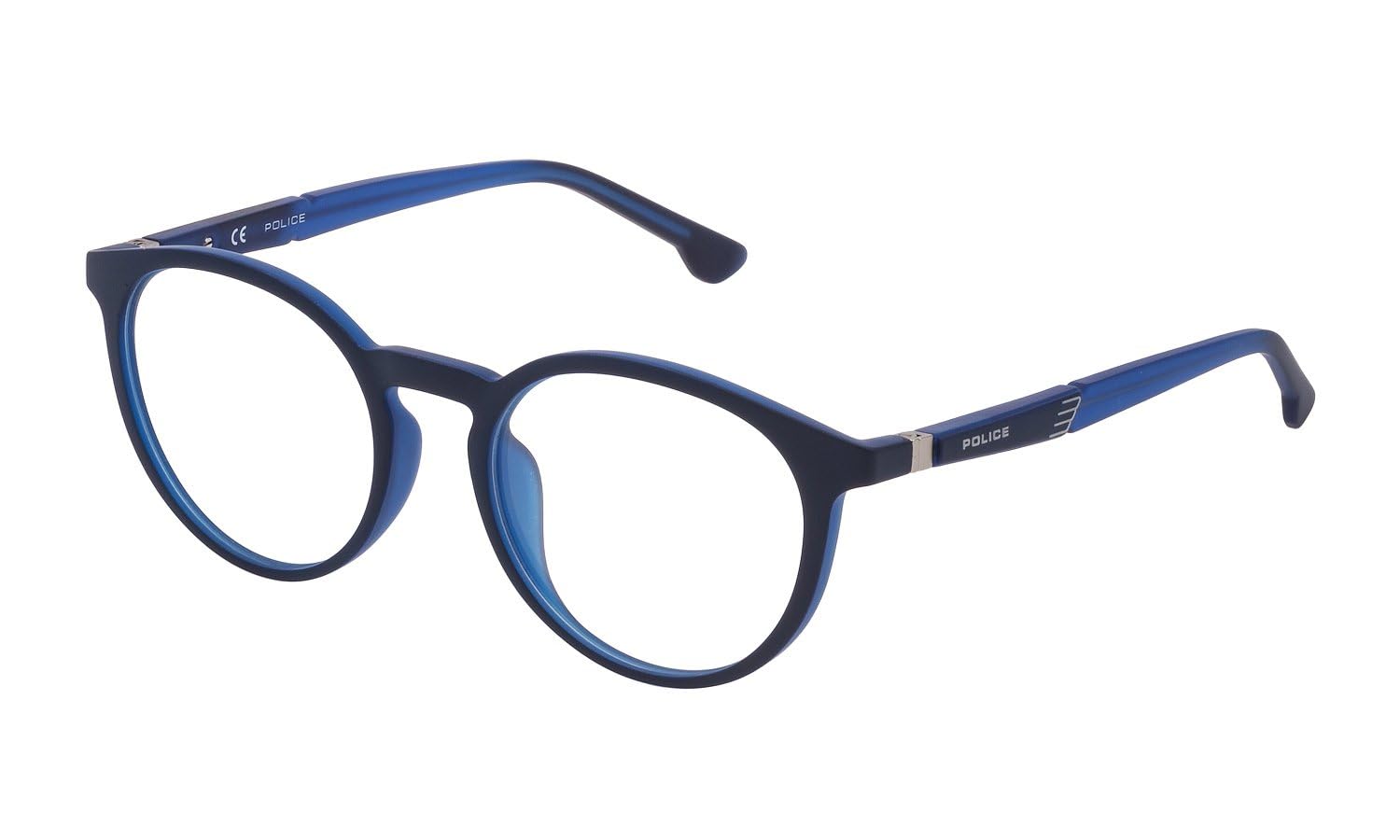 Montura de gafas Hombre Police VPL878-520JEB con acabados de alta calidad y diseño italiano 2