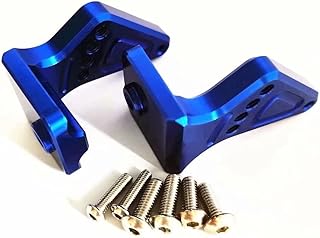 for Traxxas E-Revo VXL 2.0 5411 5413 Aluminum Ajustable Rear Wing Mount Blue