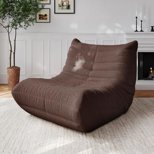 Adults Bean Bag Chairs Lazy Floor Sofa Togo Couch Comfy...