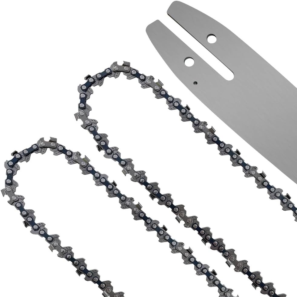 8 Inch Pole Saw Chain Bar Replacement DWZCSB8 for DEWALT DCPS620 DCPS620B DCCS623 DWOAS6PS DCPS620M1 DCCS623L1 20V MAX cordless pole saw, 8" Blade For Ryobi RY43160A P4360BTL P4361 Extension saw