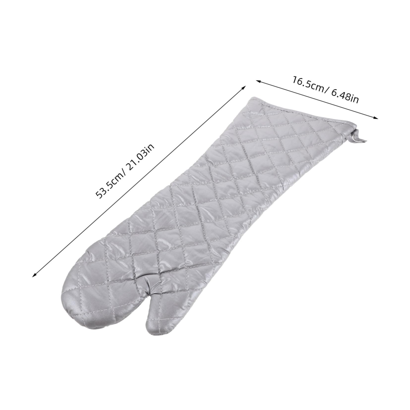 Alipis Guanti da Forno Resistenti al Calore con Rivestimento Argento Antiscivolo e Termici Guanti da Cucina e Microonde per Protezione Mani in Cottura e Forno
