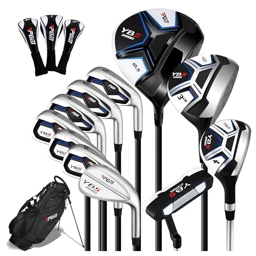 PGM Men's Complete Golf Club Set - 11 Pieces