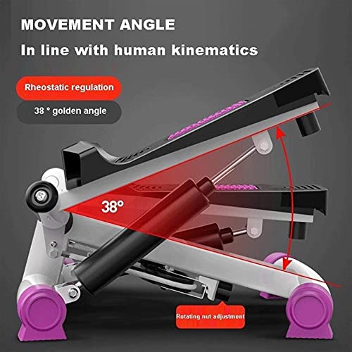 Image of Mini-Stepper Swing Stepper Twist Stepper Step Machine with LCD Monitor Free Installation Silent Hydraulic Pedal Machine Home