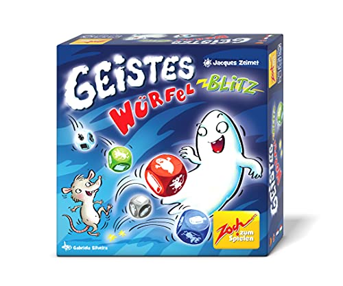 Zoch 601105141 Geistesblitz Würfelblitz das lustige Reaktionsspiel für Groß und Klein ab 8 Jahren