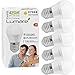 Lumare E27 LED Lampe 5W ersetzt 40 Watt warmweiß im Set G45 Glühbirne 425 Lumen Energiesparlampe 200° LED Birne 5 Watt Leuchtmittel Glühbirne 2700K warmweiss