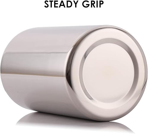 Miniatura 4 de Soporte de doble pared para utensilios de cocina, de acero inoxidable 304, elegante, para encimera, espátula, organizador de almacenamiento de