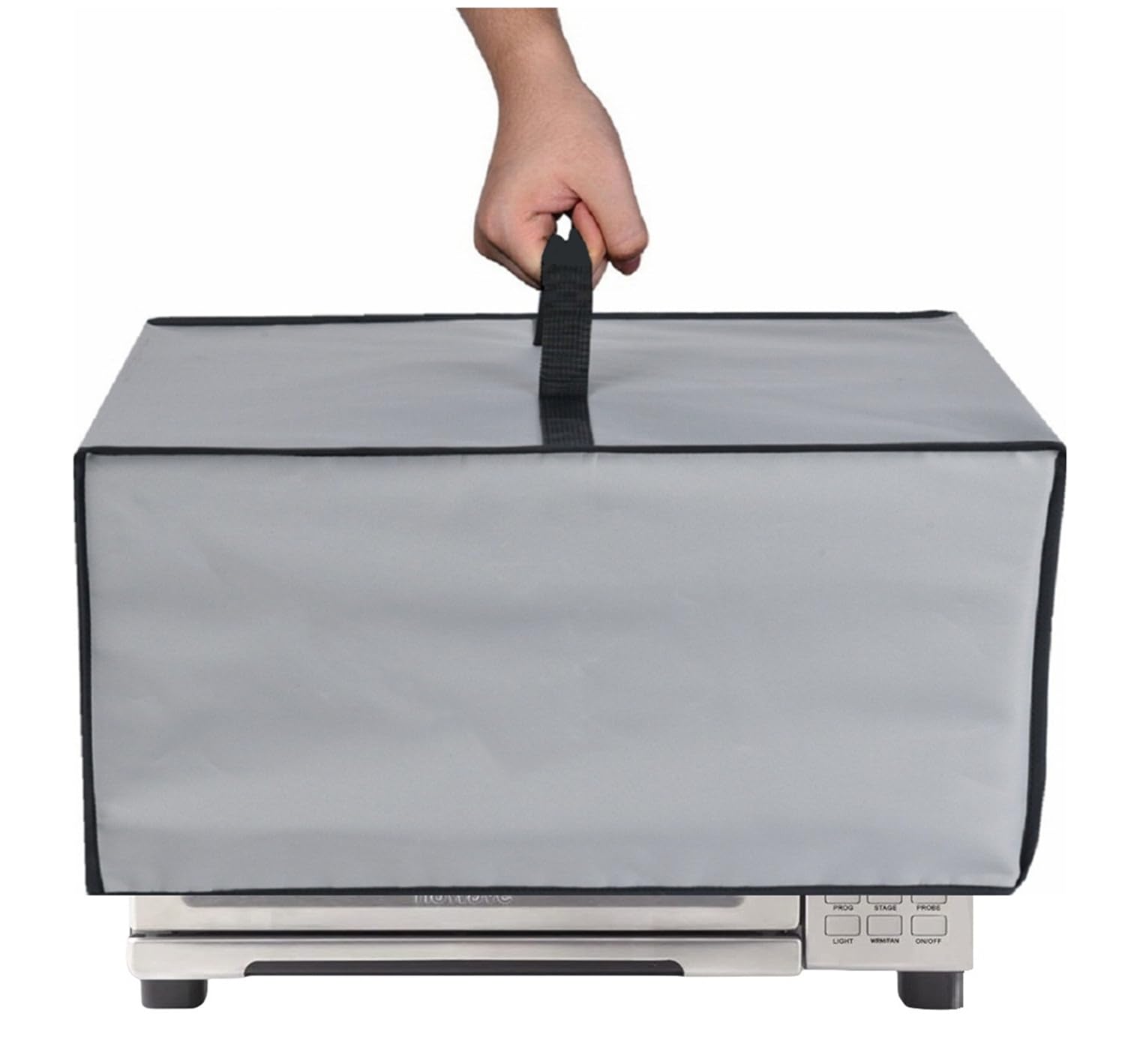 Housse Nuwave Bravo XL 30 QT en tissu gris protège votre friteuse