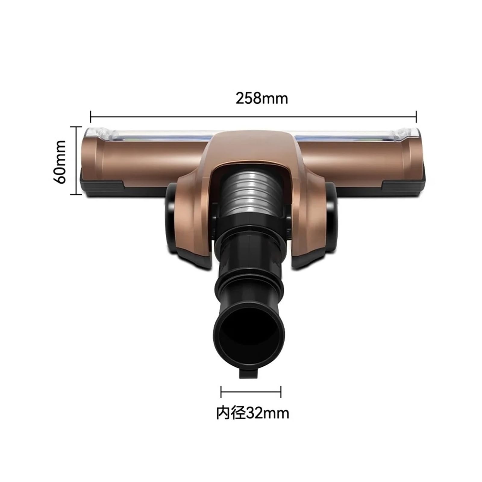 Cabezal De Cepillo De Suelo Motorizado, Compatible Con Philips, Compatible Con Midea, Boquilla Universal De 32mm, Cepillo Turbo For Suelo Turbo
