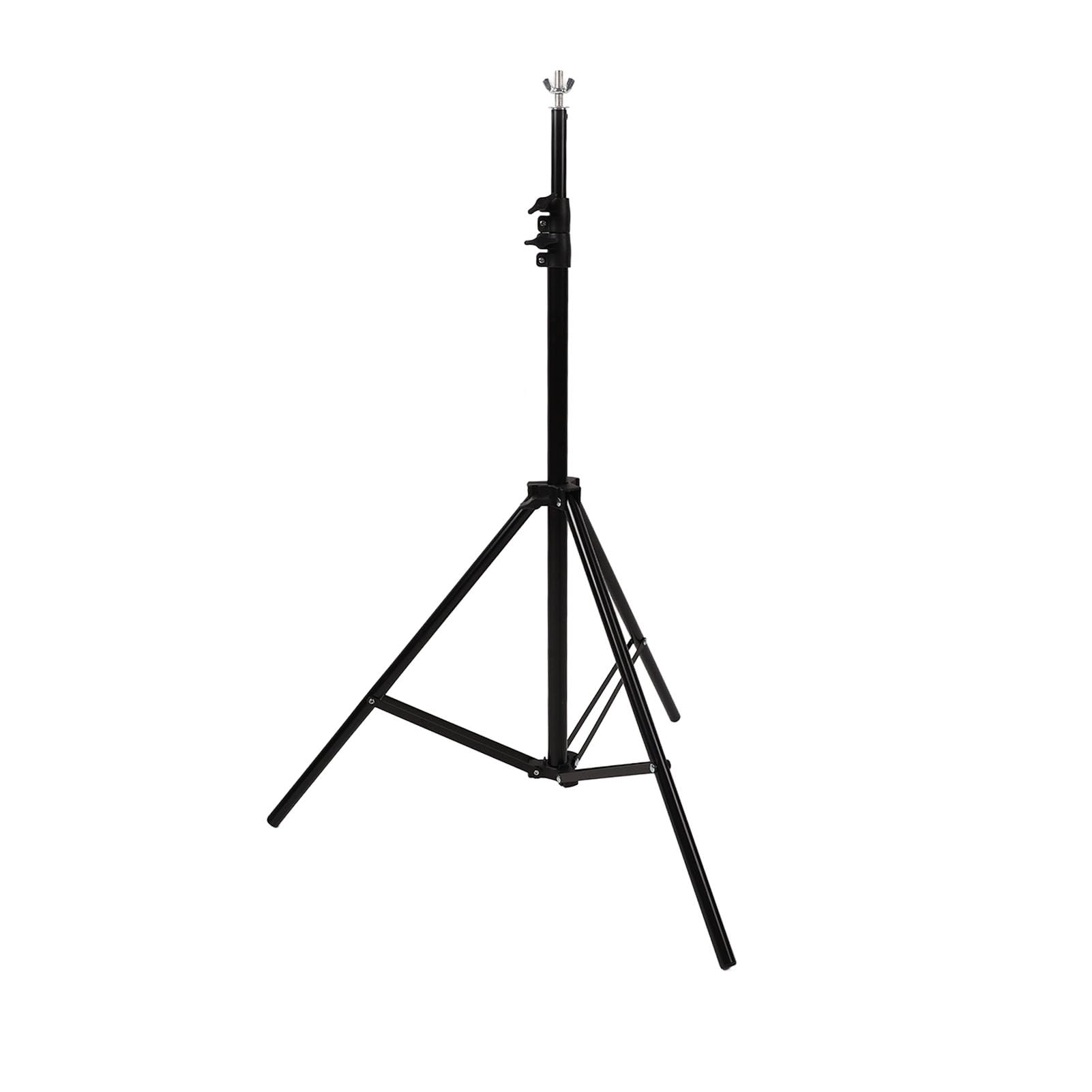 Keenso Soporte para Telón de Fondo Abrazaderas Resistentes y Bolsa de Transporte Portátil, Soporte para Telón de Fondo de Estudio de Ajustable para Fotografía Profesional y Decoraciones de Fiestas
