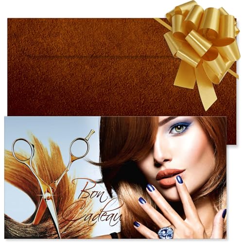 Bons cadeaux à remplir avec enveloppe : évitez les feuilles volantes dans votre salon de coiffure