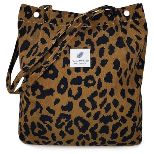 Tote Bag Sac en Velours Côtelé, Sacs à Main Portés épaule Femme,Grande Capacité Sac Cabas, Toile Sac à Main Décontracté Réutilisable,pour la Vie Quotidienne,L'école,Le Shopping,Les Voyages