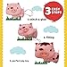 Felt DIY Sewing Kit for Kids Ages 6-12 - Create 12 Adorable Farm Animal Plush Toys (Pig, Sheep, Cow, Chicken) - Fun and Educational Craft Activity with Pre-Cut Felt Pieces and Easy Instructions