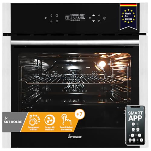 Four encastrable 60 cm | 70L | 2,8kW | Fonction pizza | Gril | Circulation de l'air | Air chaud | Timer automatique | EB8313HC