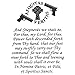 Vinyl Sticker - The Family Prayer Aequitas Veritas Saints GUN Celtic Cross
