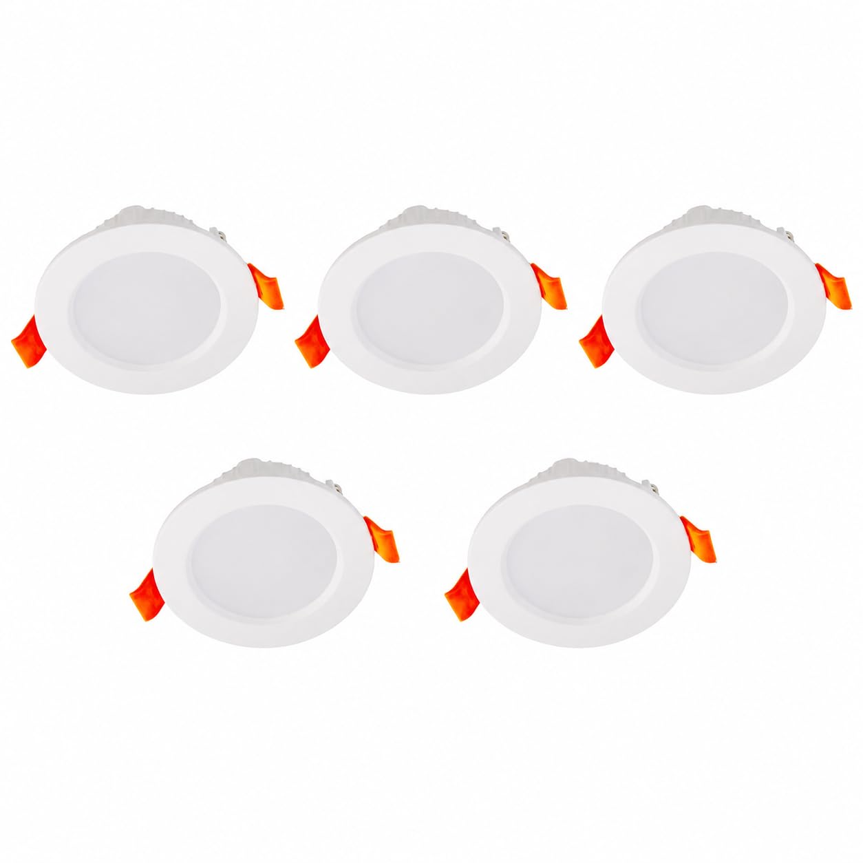 Levin Germany 8W LED Recessed Downlights Pack of 5