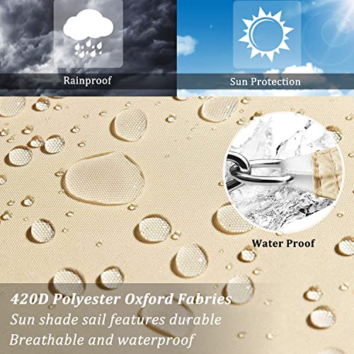 KAYBTNT Vela Ombreggiante Triangolare