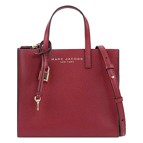 [マークジェイコブス] アウトレット トートバッグ ショルダーバッグ ミニグラインド レディース M0015685 (605 POMEGRANATE ポメグラネイト) [並行輸入品]