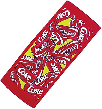 Amazon Coca Cola Sp コカコーラタオル カン フェイスタオル 34 80cm フェイスタオル ホーム キッチン オンライン通販