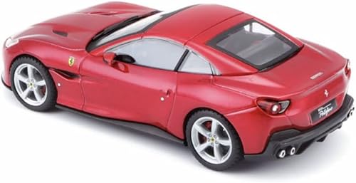 Miniatura 4 de Bburago - Modelo a escala 143 compatible con la serie Ferrari Signature Compatible con Portofino 2017 Sports Car Die-Cast Scale Model Collectible