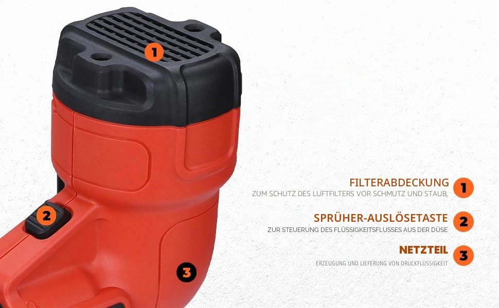 Black & Decker - HVLP200-QS - Niederdruck-Spritzpistole - 400W – Ansicht 4