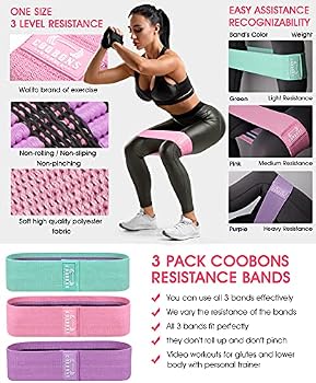 Resistance Bands for Legs and Booty 