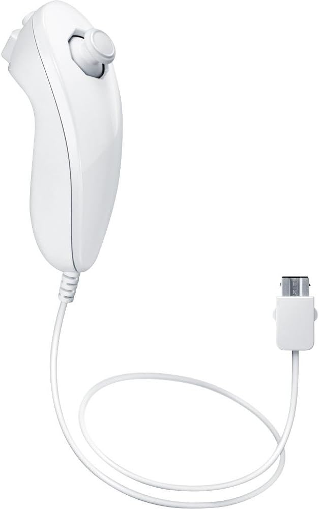 Wii Nunchuk Controller - White [video game]