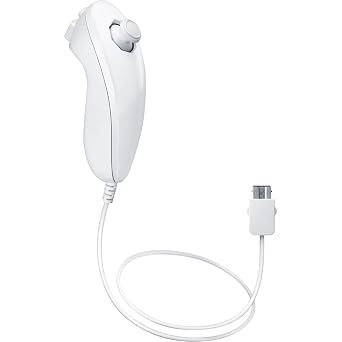 Wii Nunchuk Controller - White [video game]