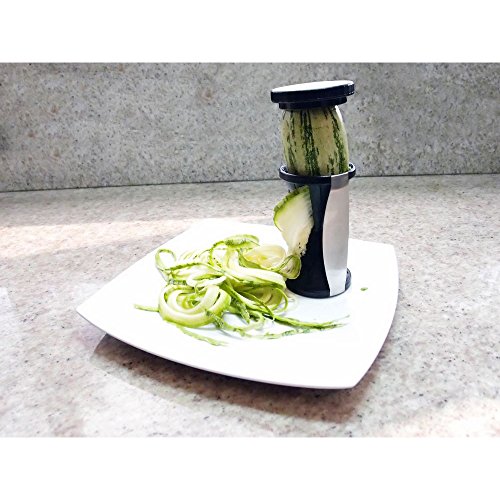 Cortador de Vegetais em Espiral Julienne Ningbo Preto