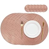 Aplicación: elegante diseño brillante, un toque de elegancia a tu hogar. Perfecto para tu fiesta de Navidad, día de Acción de Gracias, boda, aniversario, fiesta de cumpleaños, día de San Valentín, etc. o como pieza decorativa debajo de tazas, vajilla, jarrones y ceniceros.