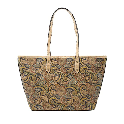 CORKCHO, Bolso Grande de Mujer Rígido, Tote,...
