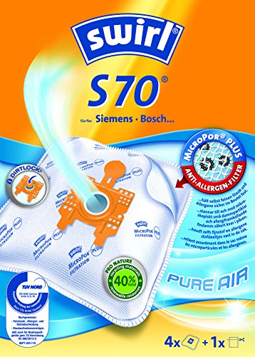 SWIRL Staubsaugerbeutel S 70, mit MicroporPlus-Filter