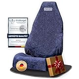 NEXRON® Autositzschoner – besonders bequemer Autositzbezug mit Premium FROTTEE Baumwoll Stoff – schützt die Sitze deines Autos in Sekundenschnelle