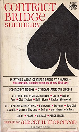 CONTRACT BRIDGE summary B000K016G2 Book Cover