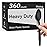 Dealusy 360 Count Black Plastic Spoons Disposable, BPA-Free, Heat Resistant, Solid and Durable Disposable Spoons Heavy Duty Bulk, Premium Spoons plastic disposable for Party Supply