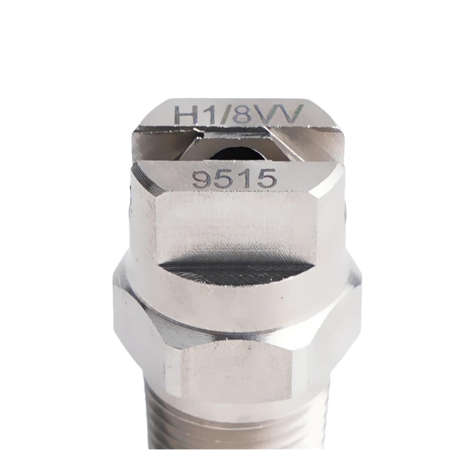 Flat Fan Spray Tip, Flat Fan Nozzle 1/8-1in Thread 15-110 Degree(Flow 05 (1.4mm),Angle 95-1 of 8In)