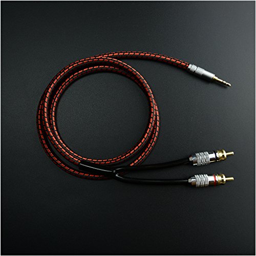 Guantai Primeda Audio Cable Stereo Male 3.5Mm To 2 Rca - 2M (6 Feet) Hi-Fi For Audiophile Mp3/4 Cd Pc Ipad Ipod #TOP2