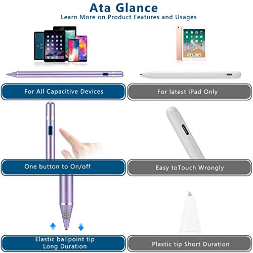 image for Active Stylus Pens for Touch Screens, Active Pencil Smart Digital Pens