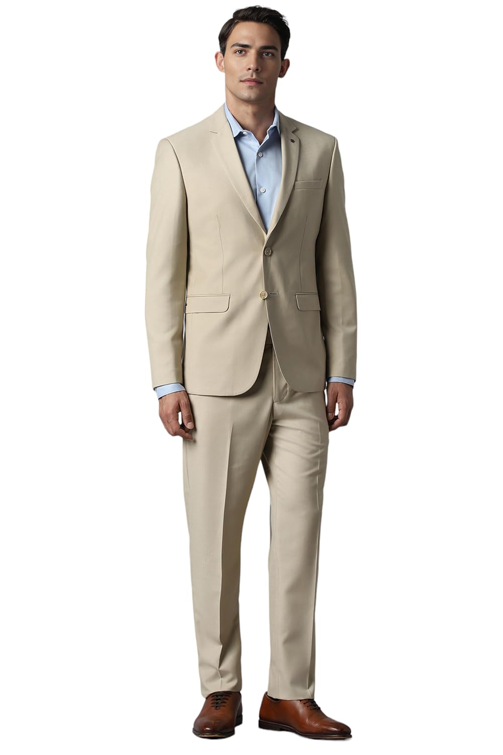 louis philippe Men's Polyester Blend Two Piece Suit-Dress Set-picture-10