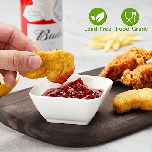 Mfacoy RTTHU 6 Pack Soy Sauce Dishes, 3 Oz Ceramic Dipping Bowls thumb #1