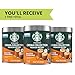 Starbucks Crema Collection Premium Instant Salted Caramel Flavored Instant Coffee, 100% Arabica Beans, 3 Tins (7.12 Oz Each)