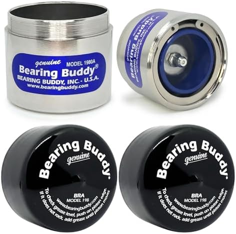 Bearing Buddy Model 1980A Chrome Plated Wheel Bearing Protectors ...